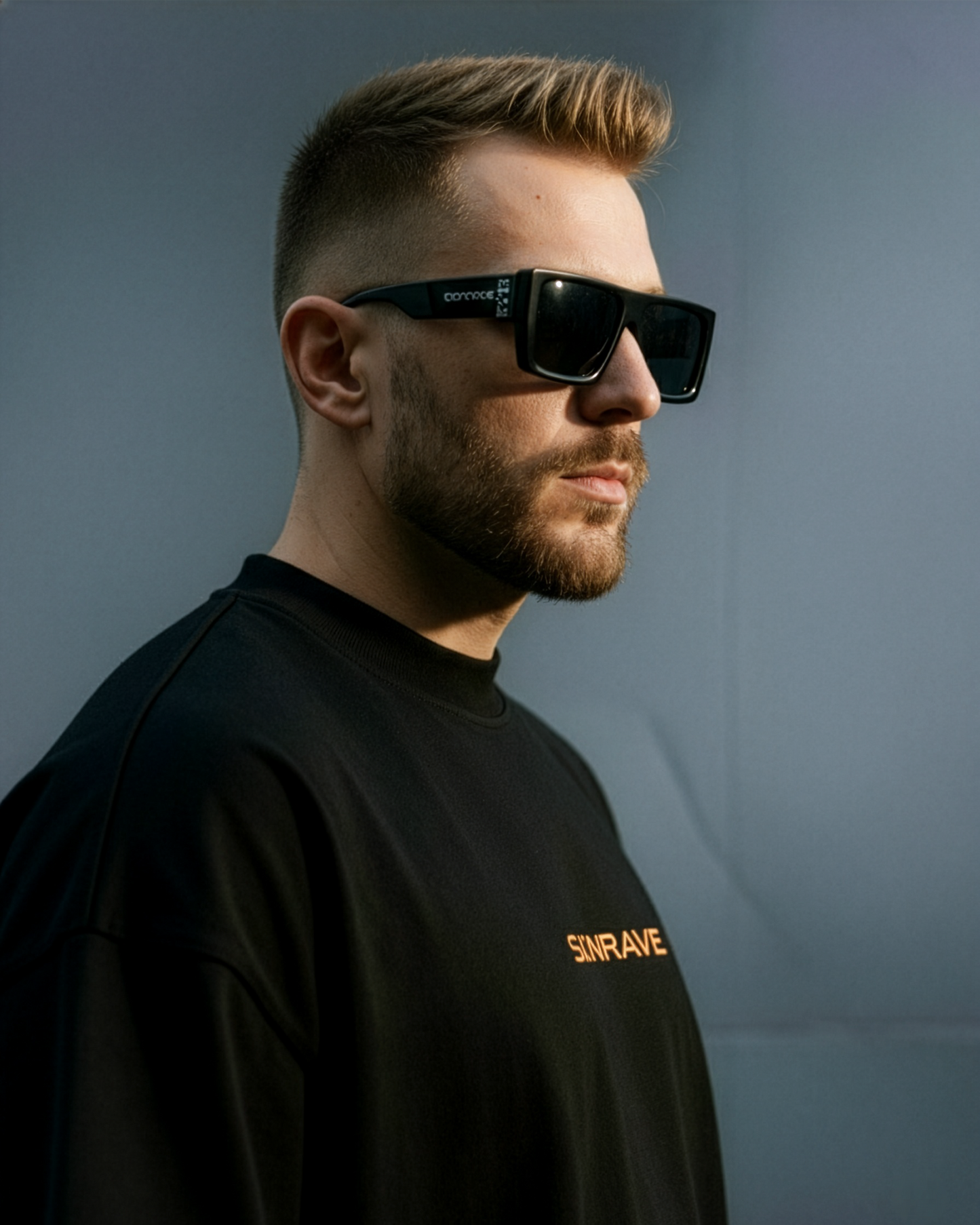 SKINRAVE Tee // MELTED ORANGE // The Manifesto _02