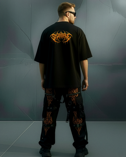 SKINRAVE Tee // MELTED ORANGE // The Manifesto _02