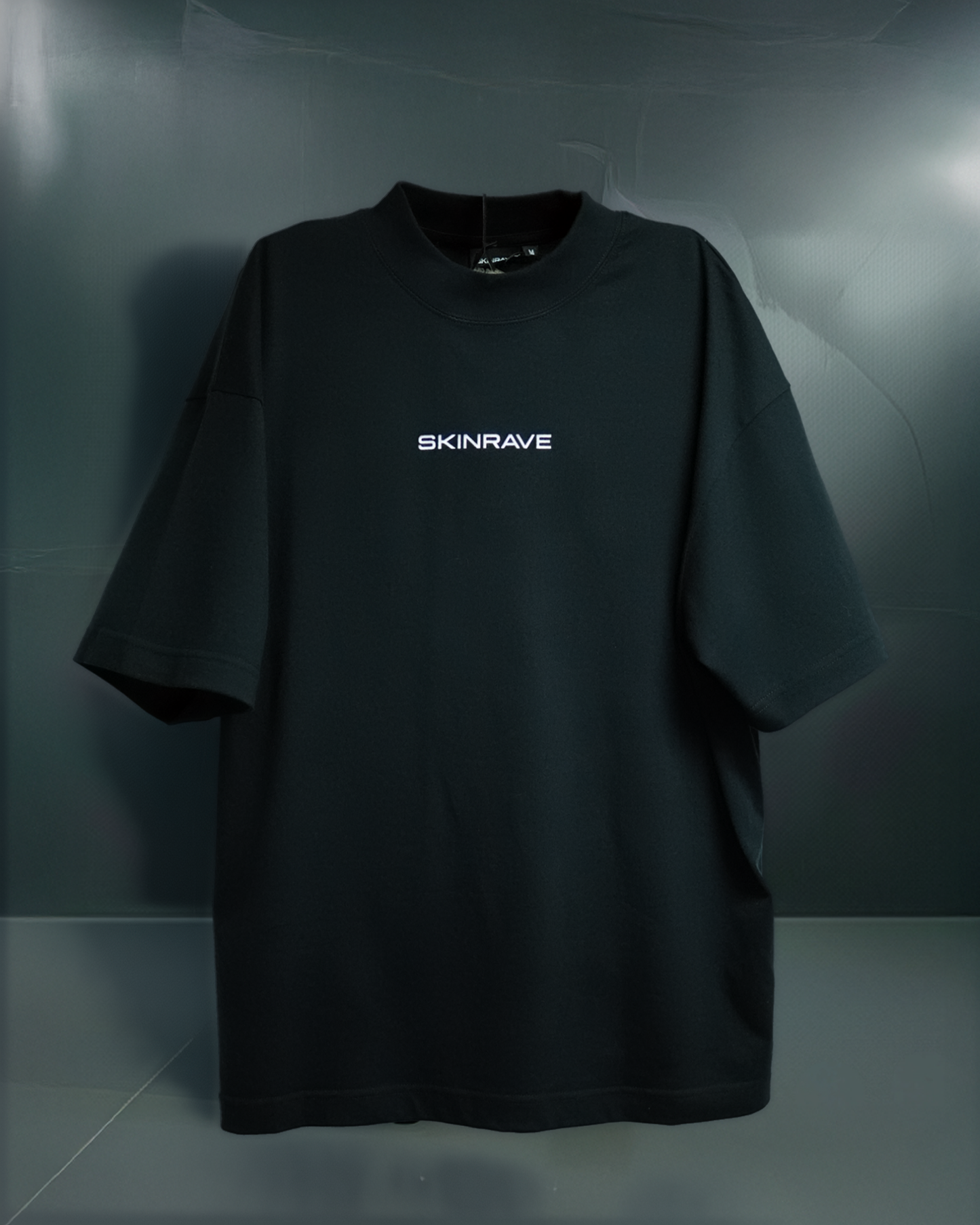 SKINRAVE Tee // ELECTRIC BLUE // Industrial Awakening_01