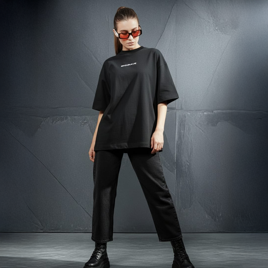 SKINRAVE Tee // MELTED METAL GREY // Industrial Awakening_01