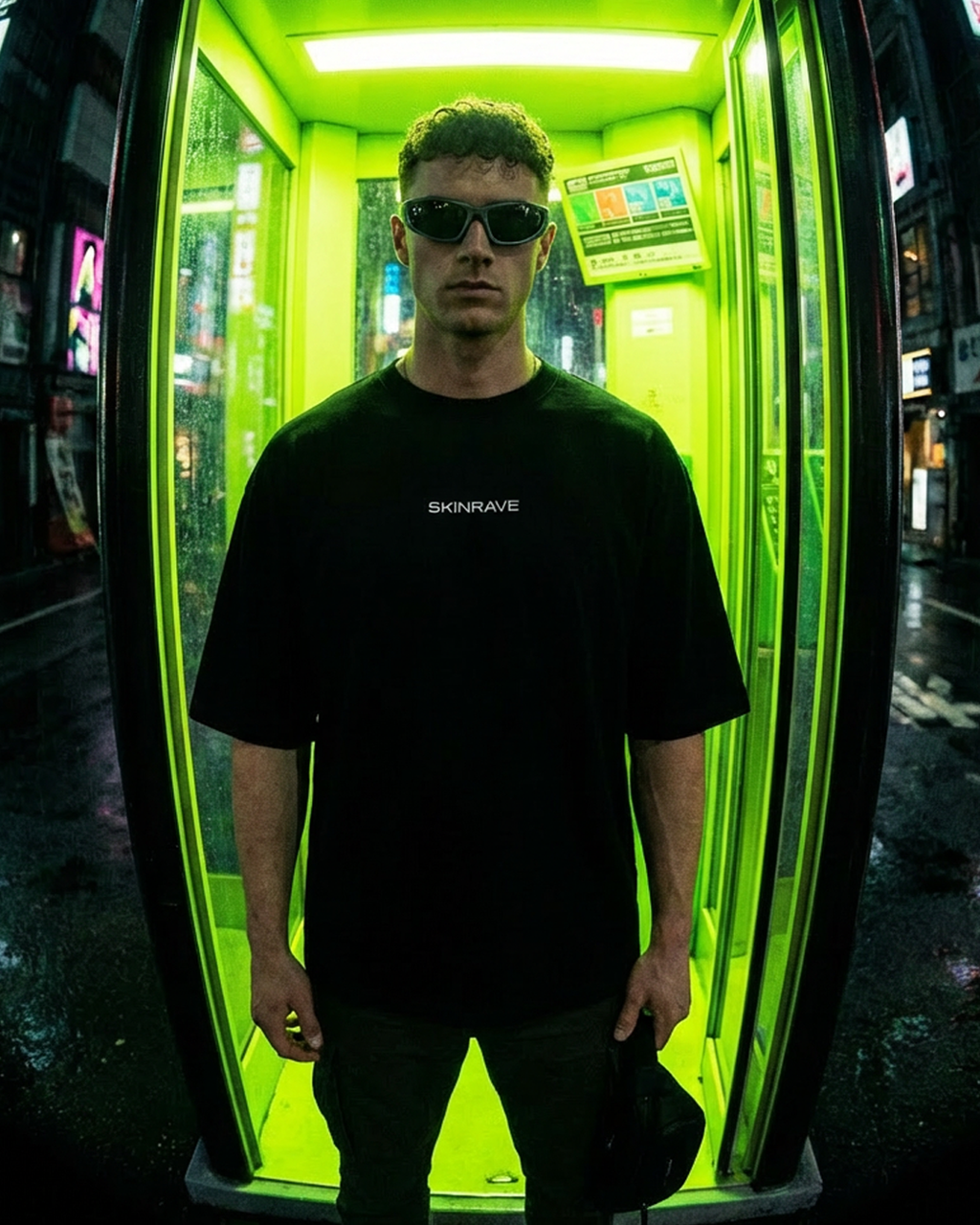 SKINRAVE Tee // KICKCORE GREY // The Manifesto