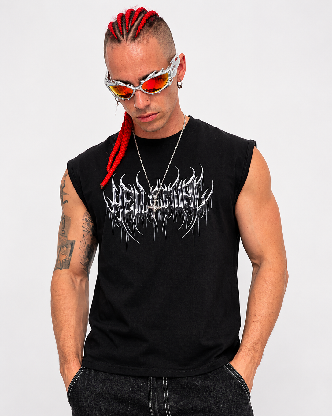 TECHNO TANK TOP (HELL RITUAL)