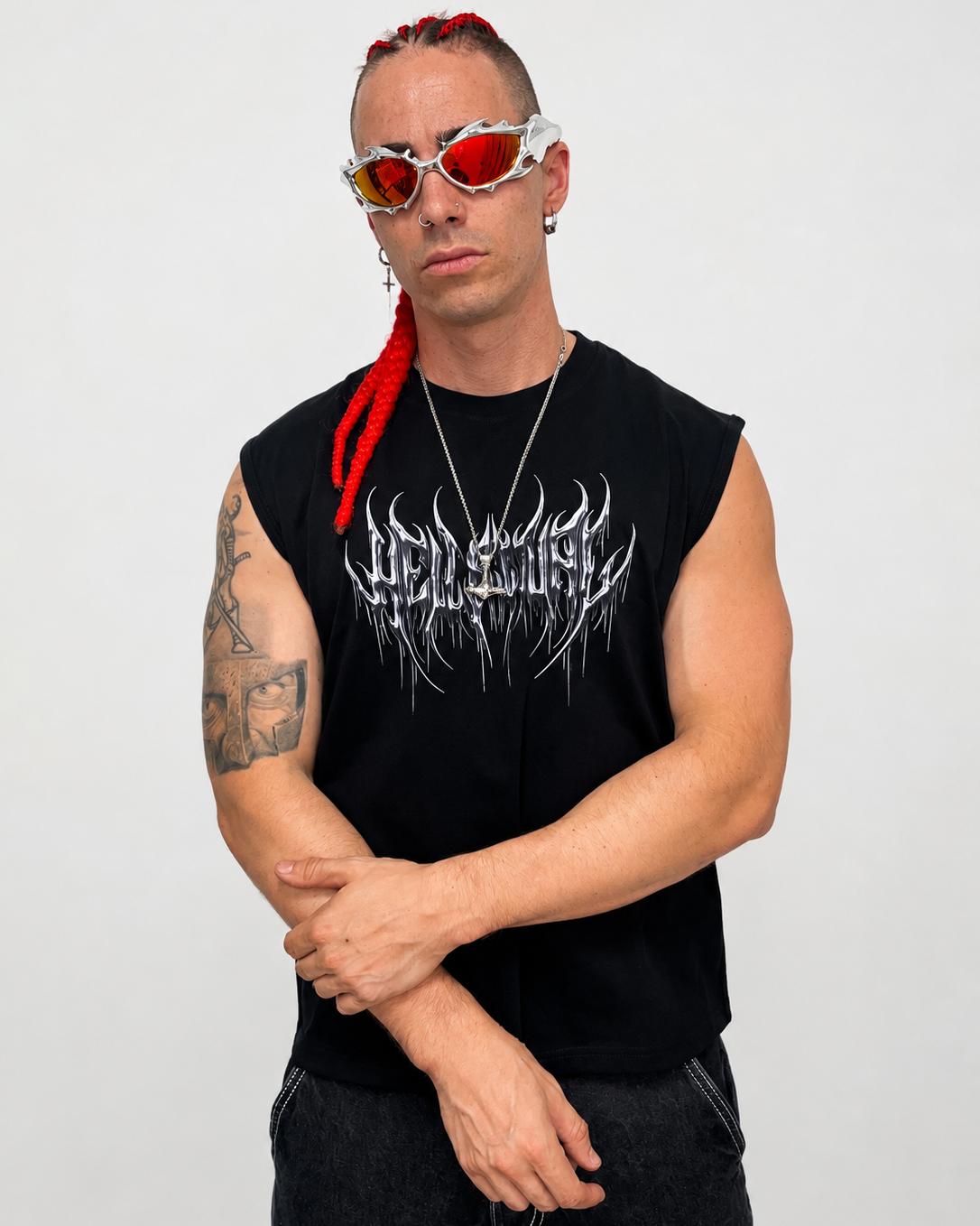 TECHNO TANK TOP (HELL RITUAL)
