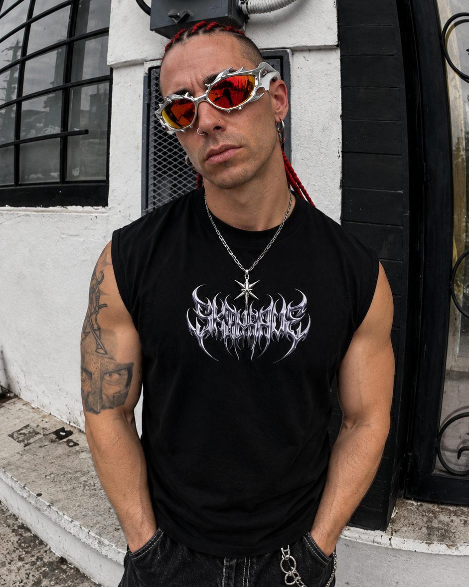 TECHNO TANKTOP (SKINRAVE)