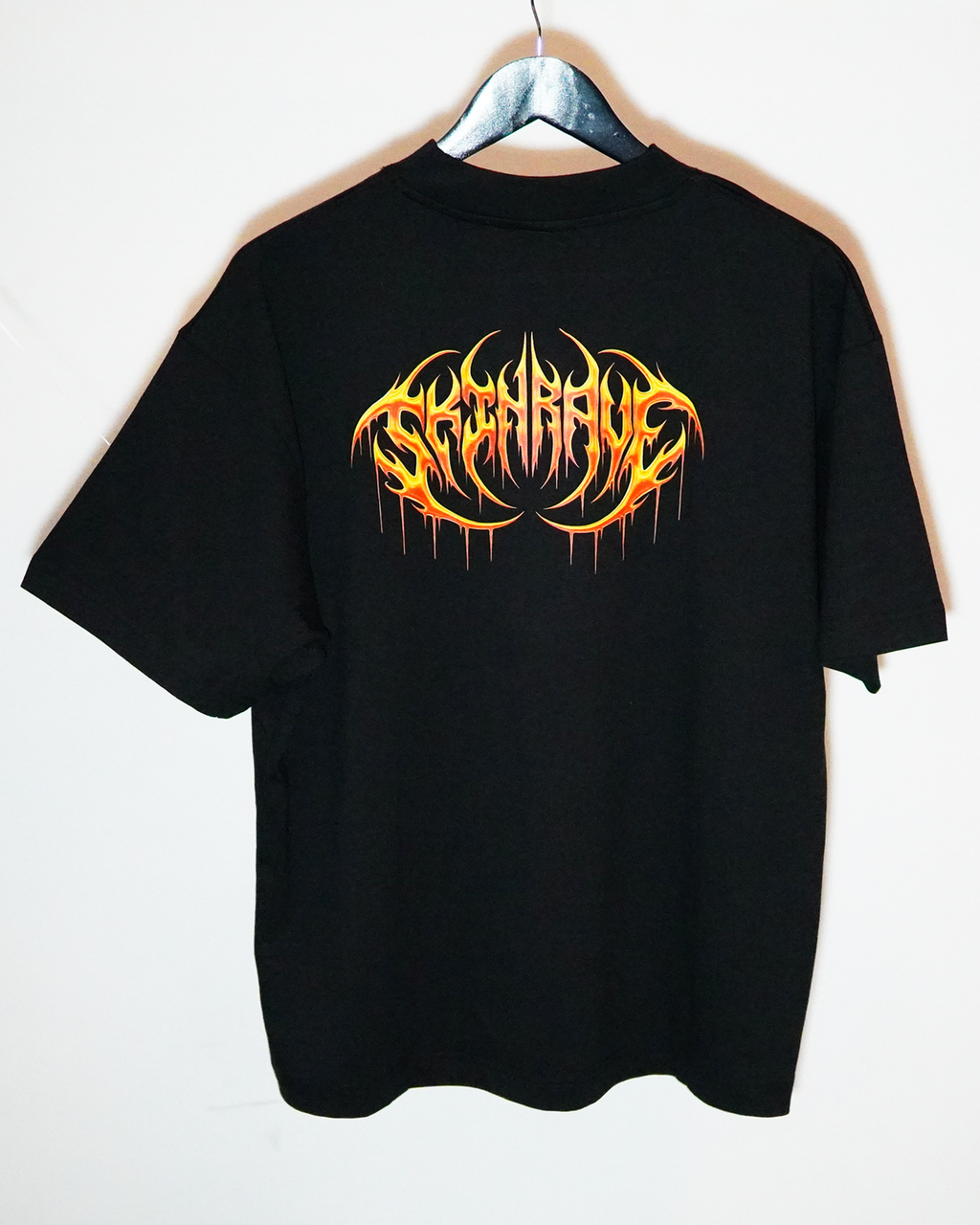 SKINRAVE Tee // MELTED ORANGE // The Manifesto