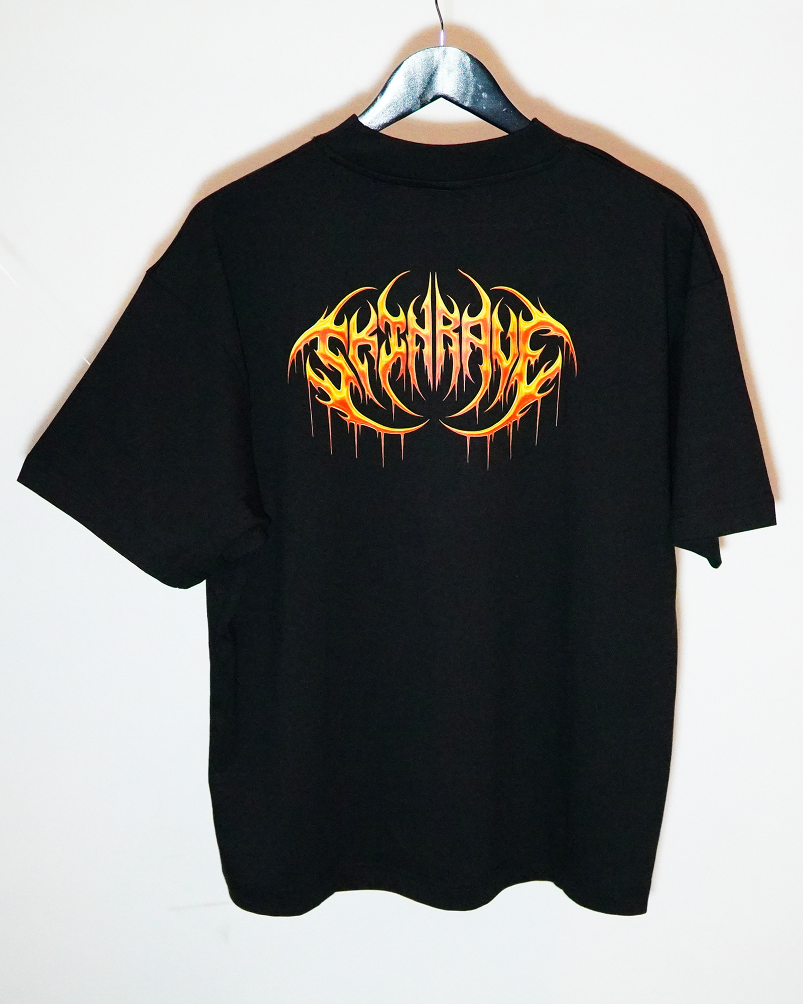 SKINRAVE Tee // MELTED ORANGE // The Manifesto