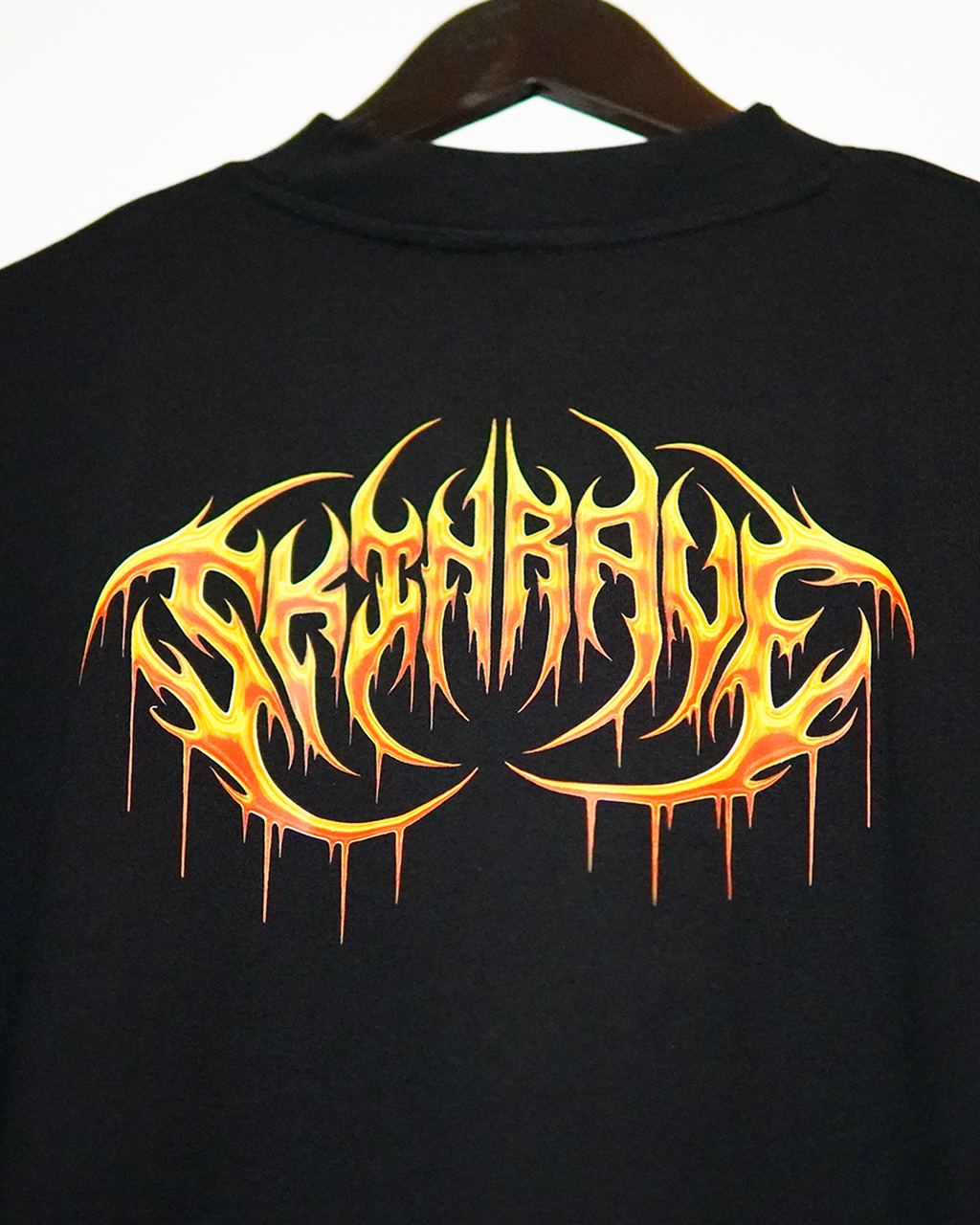 SKINRAVE Tee // MELTED ORANGE // The Manifesto
