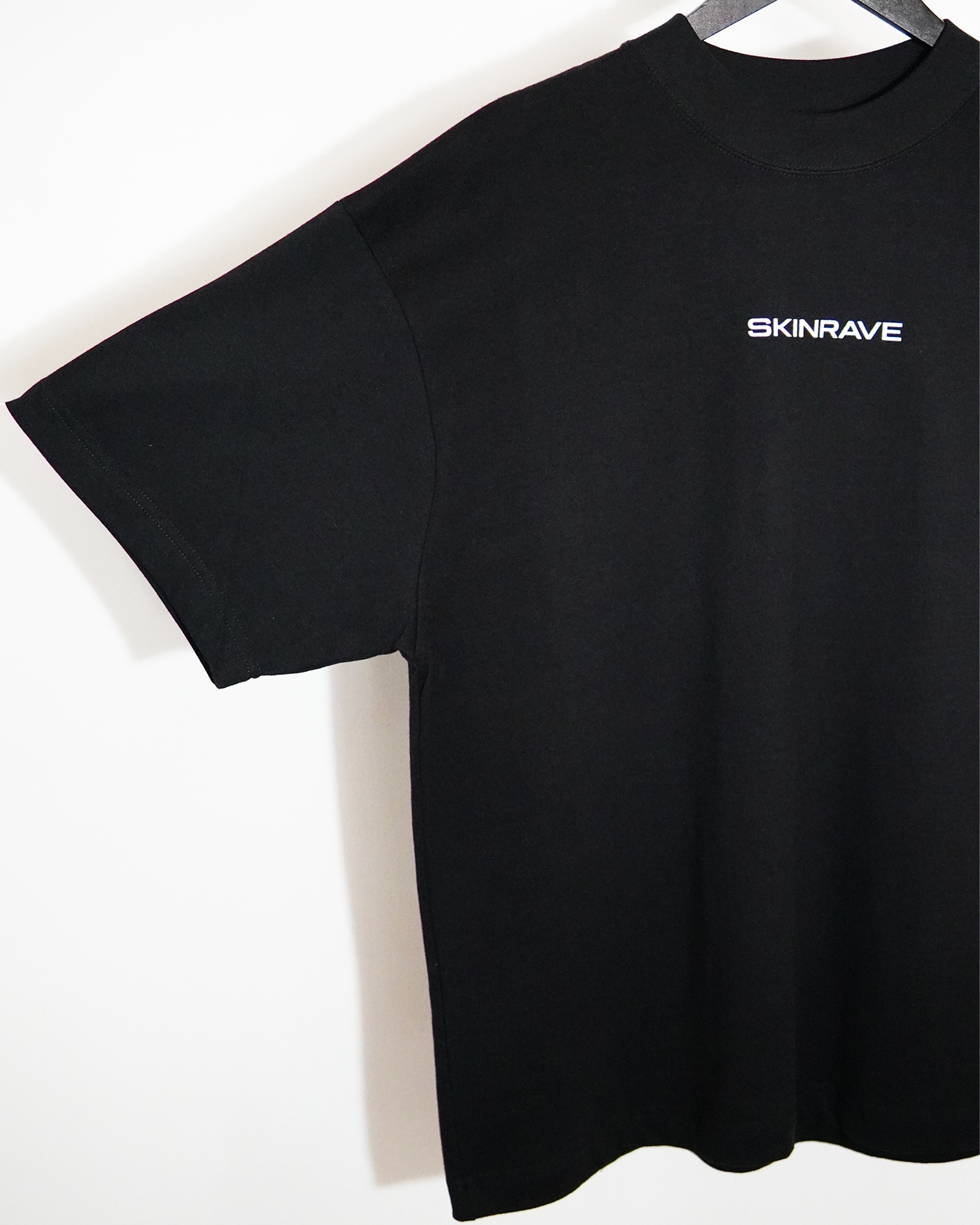 SKINRAVE Tee // MELTED METAL GREY // Industrial Awakening